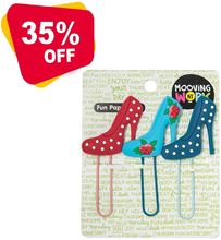 Foto de Clips Mooving Fun Paper x3 zapatos