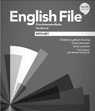 Foto de English File Pre-Intermediate 4th Edition Workbook + Teacher's Book anillado