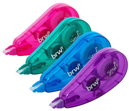 Foto de Corrector en cinta Brw 5m cuerpo de color