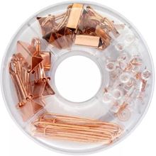 Foto de Kit BRW apretadores y clip Rose gold